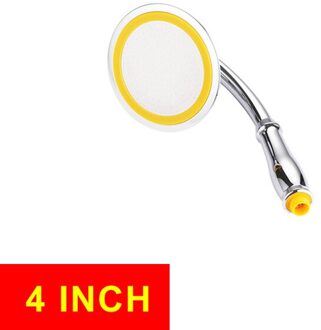 Douchekop Verstelbare Waterbesparende Regen Handdouche Grote 6 Inch Hoge Druk Badkamer Regendouche Spa Douchekop 4 duim