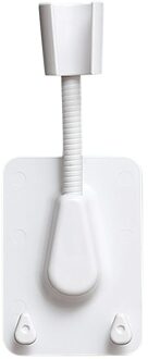 Douchekop Wall Mount Ondersteuning Rack Badkamer Sprinkler Hoofd Beugels Huishoudelijke Badkamer Accessaries Levert Onderdelen wit