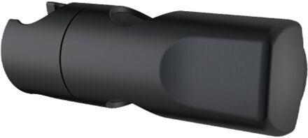 Douchekophouder - Verstelbaar - Mat Zwart - 12cm
