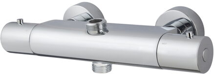 Douchekraan Thermostatisch Amon Round Chroom Aqua Splash