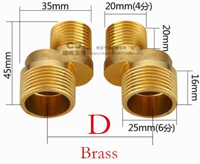 Douchekraan Verstelbare Adapter Solid Messing Wandmontage Breedte Verstelbare Hoekstopkraan S-vakbonden Badkamer Accessoires Bourgondië