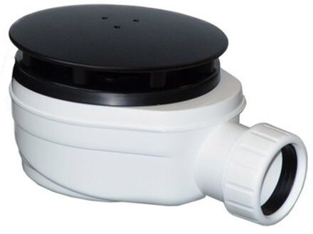 Doucheput Sapho Lina Rond Met Zijuitlaat 9 CM Mat Zwart