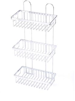 Doucherek Rechthoek Drielaags Chroom