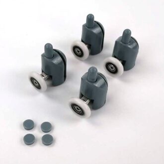 Doucheruimte Roller Hutten Up En Down Enkel Wiel Nylon Stuiterende Wiel Badkamer Glazen Schuifdeur Katrol