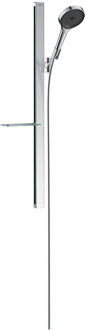 Doucheset Rainfinity HansGrohe PowderRain 130 3jet EcoSmart Met Glijstang 90 cm En Zeepschaal Chroom