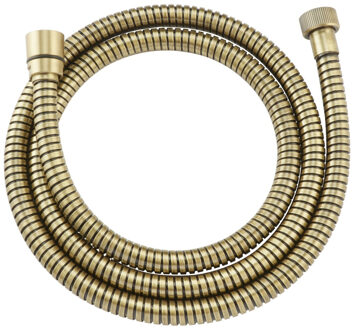 Doucheslang Giro Geborsteld Messing Goud - Doucheslang Geborsteld Goud