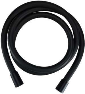 Doucheslang Kunststof Mat Zwart 150 cm Aqua Splash