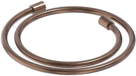 Doucheslang MAY Smooth 125 cm Geborsteld Mat Koper PVD