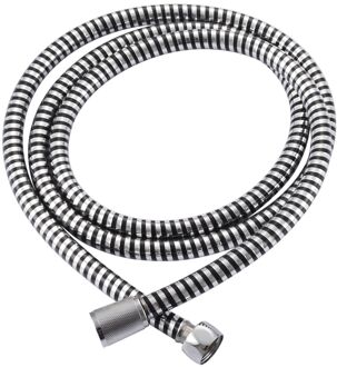 Doucheslang Pvc 200cm Chroom-zwart