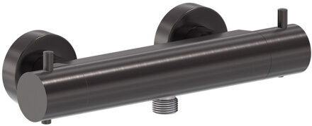 Douchethermostaat MAY Opbouw Geborsteld Carbon Black PVD Gunmetal