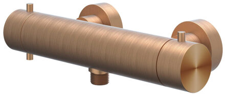 Douchethermostaatkraan IVY Concord Opbouw Cooltouch RVS316 Geborsteld Mat Koper PVD Geborsteld RVS316 Mat Koper PVD