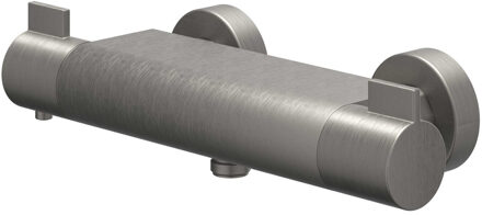 Douchethermostaatkraan IVY Pact Opbouw Cooltouch Geborsteld Metal Black PVD IVY