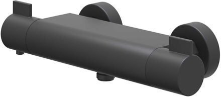 Douchethermostaatkraan IVY Pact Opbouw Cooltouch Mat Zwart PED IVY