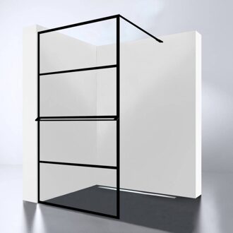 Douchewand Best-Design "Noire 900 screen" Walk-In 100 x 200 x 1 cm