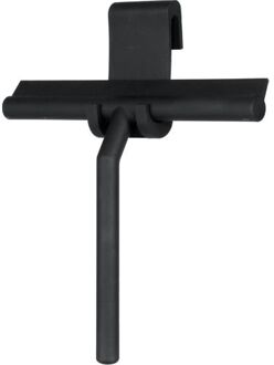 Douchewisser Zwart Met Ophangsysteem - Raamwisser - Silicone - 21cm X 16cm