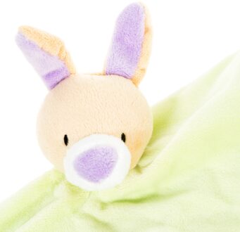 DouDou met baby konijntje 129B Groen