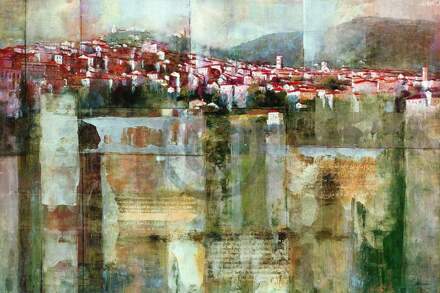 Douglas - Tuscan Hillside Kunstdruk 91x61cm