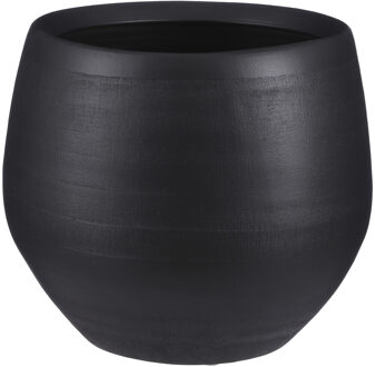 Douro Bloempot - H25 x Ø29 cm - Mat - Zwart