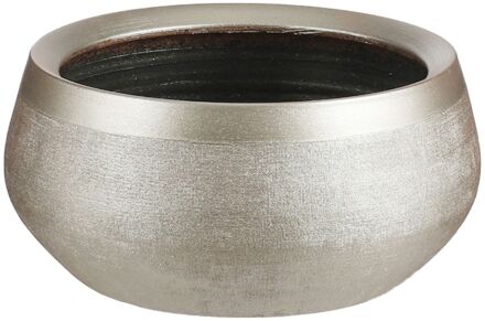 Douro Bloempot Schaal - 12 x 26 cm - GOUD