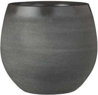 douro ronde pot donkergrijs maat in cm: 23 x 26