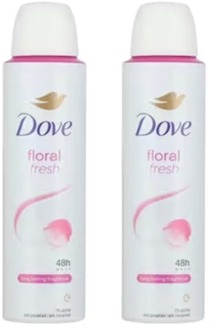 Dove Deodorant Dove Floral Fresh Deospray 150 ml + 150 ml