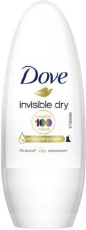 Dove Deodorant-Roller Invisible Dry - Anti-transpirant 50 ml