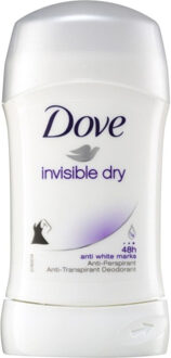 Dove Invisible dry deodorant stick, 40 ml