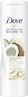 Dove Nourishing Secrets Body Lotion For All Skin Types BODY LOTION do każdego rodzaju skóry Coconut Oil & Almond Milk - 400ML
