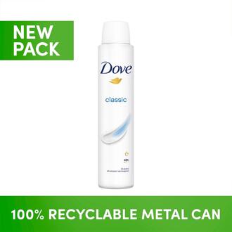 Dove Originele Classic Deo Vapo 200 ml - One Size