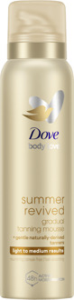 Dove Zelfbruiner Dove Summer Revived Gradual Tanning Mousse Light To Medium 150 ml