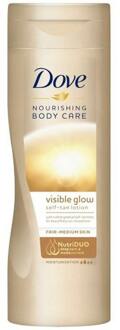 Dove Zelfbruiner Dove Visible Glow Self-Tan Lotion Fair Medium Skin 400 ml