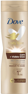 Dove Zelfbruiner Dove Visible Glow Self-Tan Lotion Medium Dark Skin 400 ml