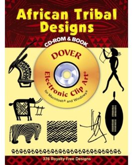 Dover African Tribal Designs CD-ROM and Book