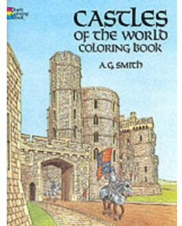 Dover Castles of the World Colouring Book
