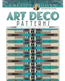 Dover Creative Haven Art Deco Patterns Coloring Book