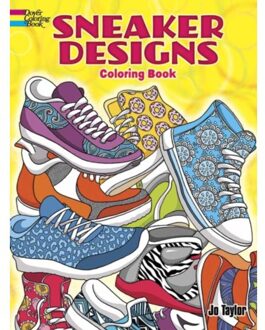 Dover Sneaker Designs Coloring Book