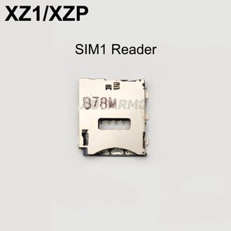 Dower Me Microsd-kaart Sim Kaartlezer SIM1 SIM2 Houder Connector Voor Sony Xperia Xz Premium Xzp G8142 G8141/ XZ1 G8341 G8342 For SIM1