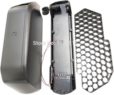 Down Buis Batterij Case 91Pcs 18650 Cellen Jumbo Shark Doos Voor 36V 48V 52V Batterij Lege batterij Box 24V