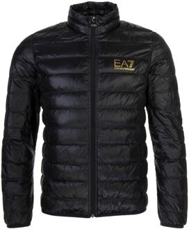 Down Jacket  Sportjas casual - Maat L  - Mannen - zwart