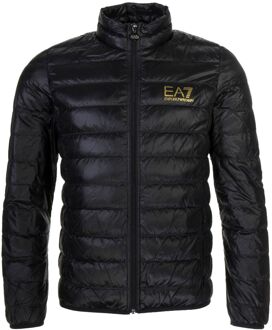Down Jacket  Sportjas casual - Maat S  - Mannen - zwart