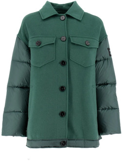 Down Jackets Ermanno Scervino , Green , Dames - Xs,2Xs