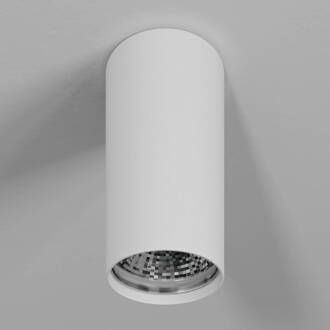 Downlight Eye S in cilindervorm, wit