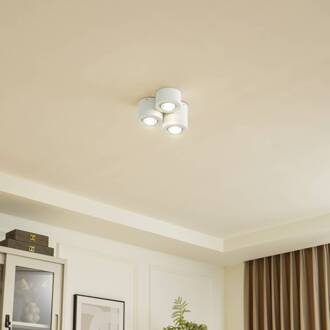 Downlight Jyla, 3-lamps, mat wit, GX53 wit mat