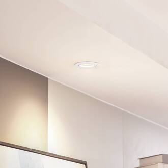downlight Zyron, wit, Ø 8,2 cm