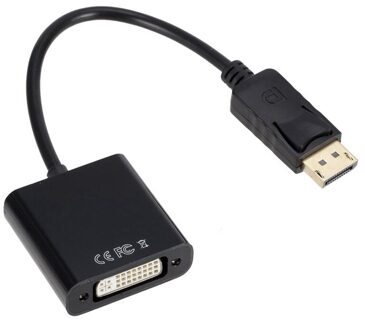 Dp Naar Dvi Adapter Kabel, Display Port Naar Dvi Adapter (Man-vrouw) Voor Computers, desktops, Laptops, Monitoren