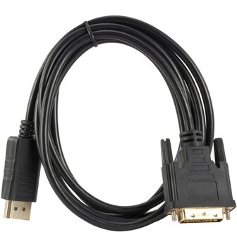 Dp Naar Dvi Adapter Kabel Displayport Naar Dvi 24 + 1 Adapter Kabel 1.8 Meter 1080P Meerdere Schermen Display functie