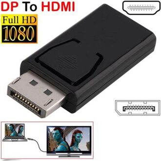 Dp Naar Hdmi Max 4K/1080P Display Port Dp Male Naar Hdmi Female Adapter Zwarte dp Naar Hdmi Converter Voor Hdtv Pc Rood