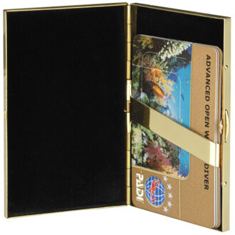 dR Amsterdam Business card case Zwart - One size