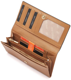 dR Amsterdam Damesportemonnee Camel - One size