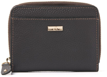 dR Amsterdam Damesportemonnee Houtskool - One size